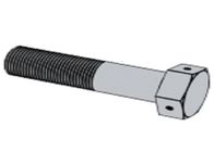 ワイヤーが付いている標準/非標準的な六角頭のボルトは受諾可能なカスタム化に穴をあける